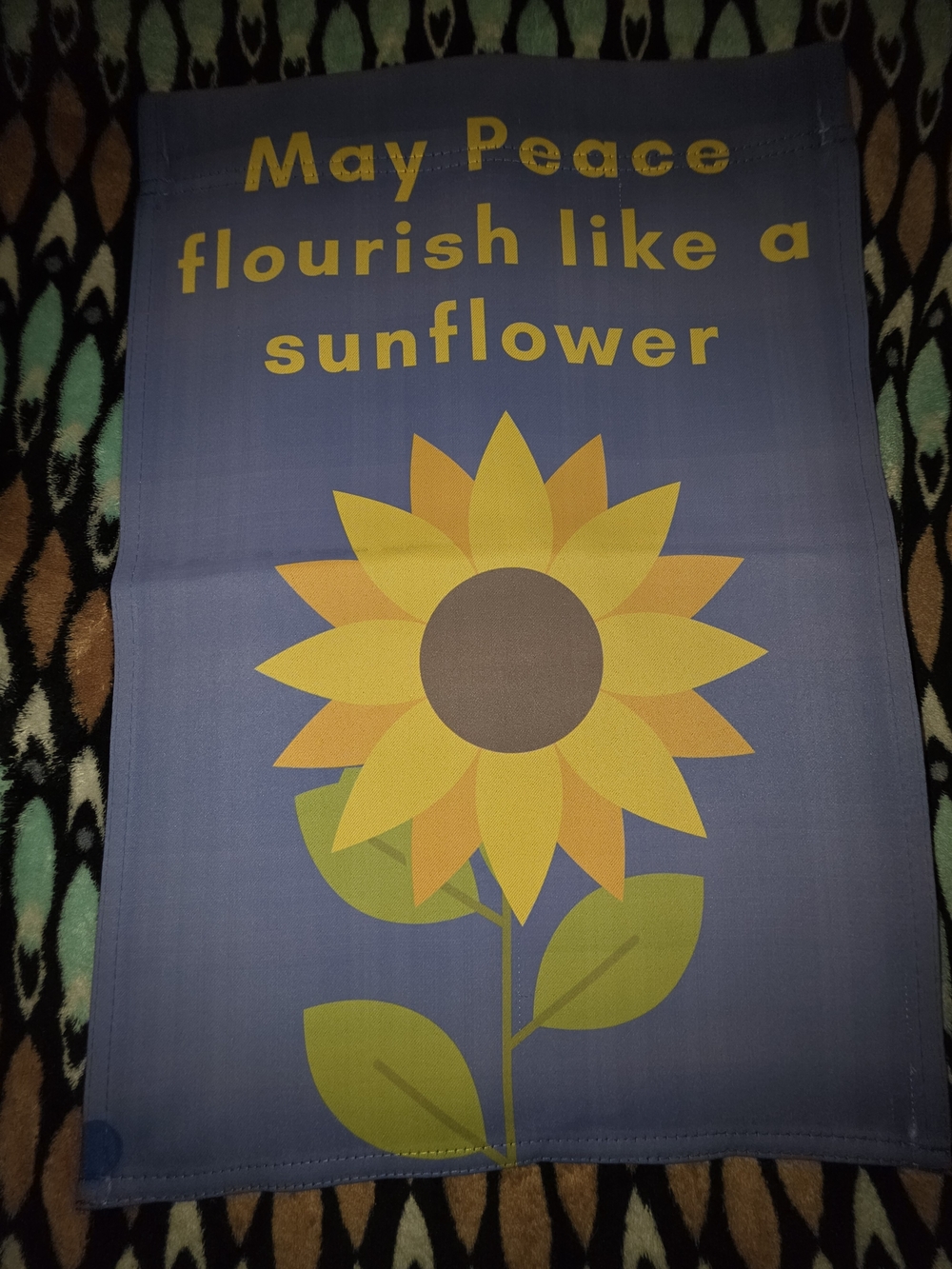 Sunflower Yard Flag